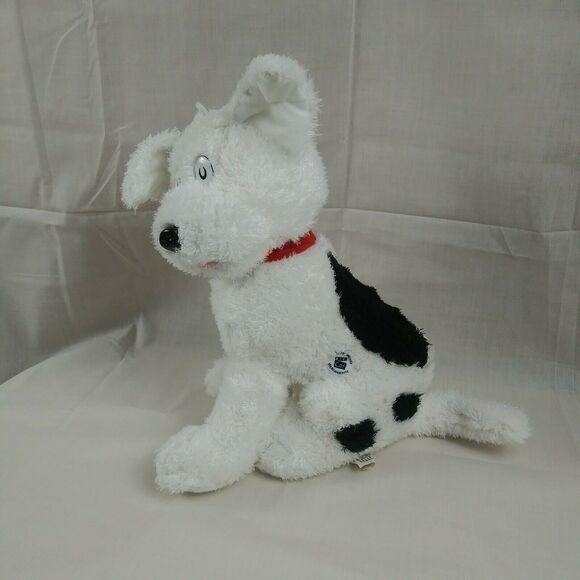 Kohls Dr Seuss The Cat in the Hat - Nevins Black White Dog Plush Animal 2003 - Picture 2 of 5